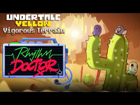 Undertale Yellow OST 35 - Vigorous Terrain | Rhythm Doctor Custom Level