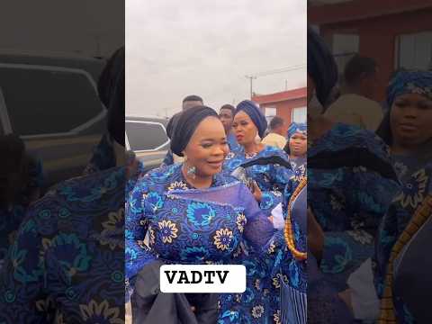 BIMBO OSHIN & LOLA IDJE AT ODUNLADE ADEKOLA FATHER BURIAL #trending #shorts #entertainment #shorts