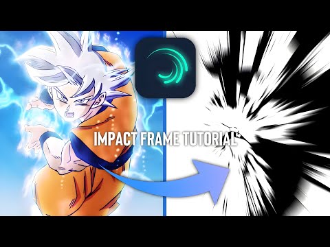 How To Make Impact Frames On Alight Motion