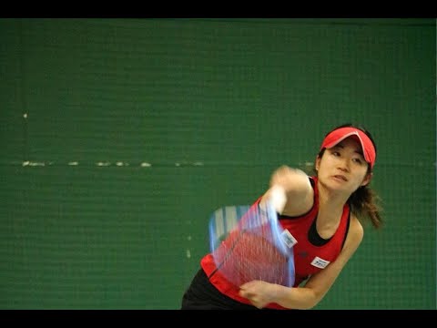 【小柄プレーヤー必見】吉富愛子選手の全身を使ったパワフルなサーブ