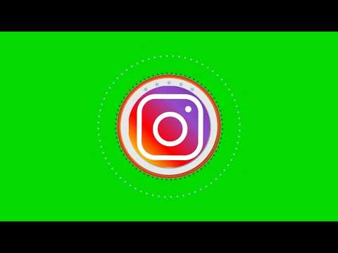 Intro Instagram Logo Green screen Full HD Logo Animation Instagram