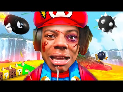 iShowSpeed Plays IMPOSSIBLE Mario.. 😂