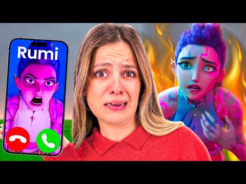 I CALLED KPOP DEMON HUNTERS ON THE PHONE AT 3:00 AM! Rumi and Saja boys📱