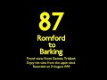 London Bus 1999 Nostalgic Ride 87 Romford To Barking Front View Dennis Trident East London