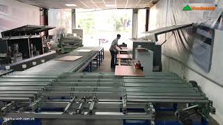 FUVICO - BĂNG TẢI CHUYỂN PHÔI LIÊN TIẾP CHO MÁY DÁN CẠNH