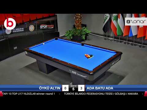 ÖYKÜ ALTIN & ADA BATU  ADA Bilardo Maçı - 