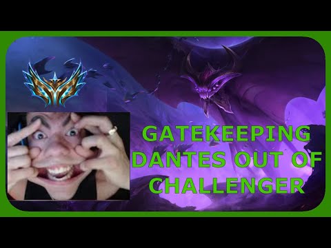 Abusing Bel'Veth's Lvl 1 Cheese to Gatekeep Dantes out of Challenger
