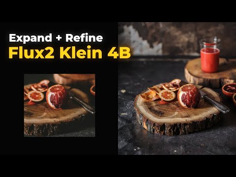 Expand Images with Flux2 Klein 4B: Outpainting & Refining ComfyUI Tutorial