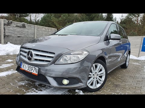 Mercedes Benz W246 2013 B200 CDI Blue Efficiency 1.8 136KM Prezentacja Samochodu