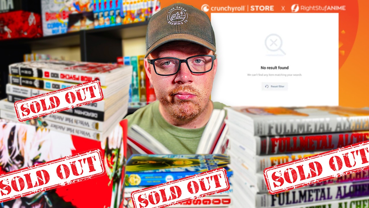 Why Are These POPULAR Manga Series NOT On The Crunchyroll Store...