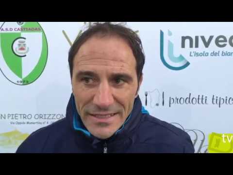 Sebastiano Pinna Allenatore Castiadas 17-12-2017 - Diario Sportivo
