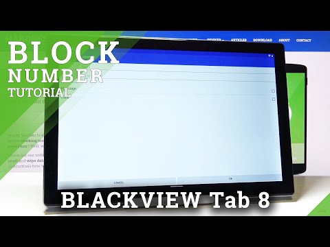 How to Block Number on BLACKVIEW Tab 8 – Block Calls