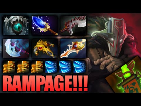 JUGGERNAUT RAMPAGE!!! | Dota 2 HightLight 1440p
