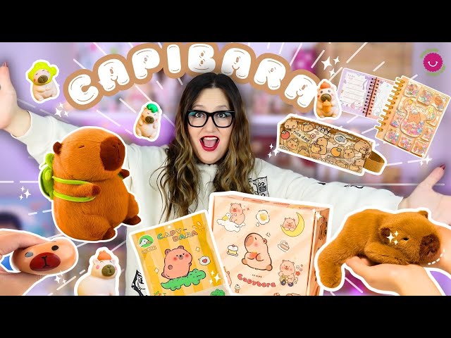Vídeo relacionado con Unidad De Capibara - Muñecas De Peluche Eléctricas, Divertidas Peluche De Capibara, Lindo Animal De Peluches Con Mochila Para Tortugas | Peluches Interactivo Diseño Moderno Creat