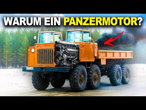 Why did the Ural 8x8 have a tank engine? The answer is ingenious.