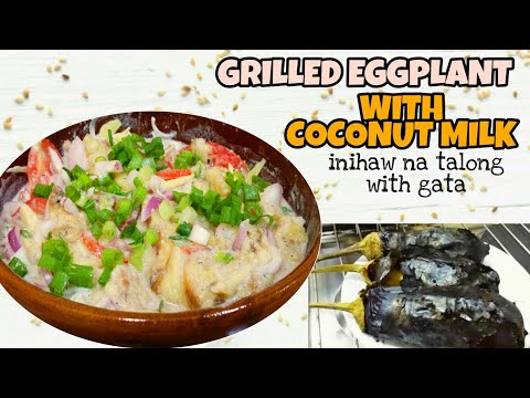 Grilled eggplant with coconut milk video thumbnail