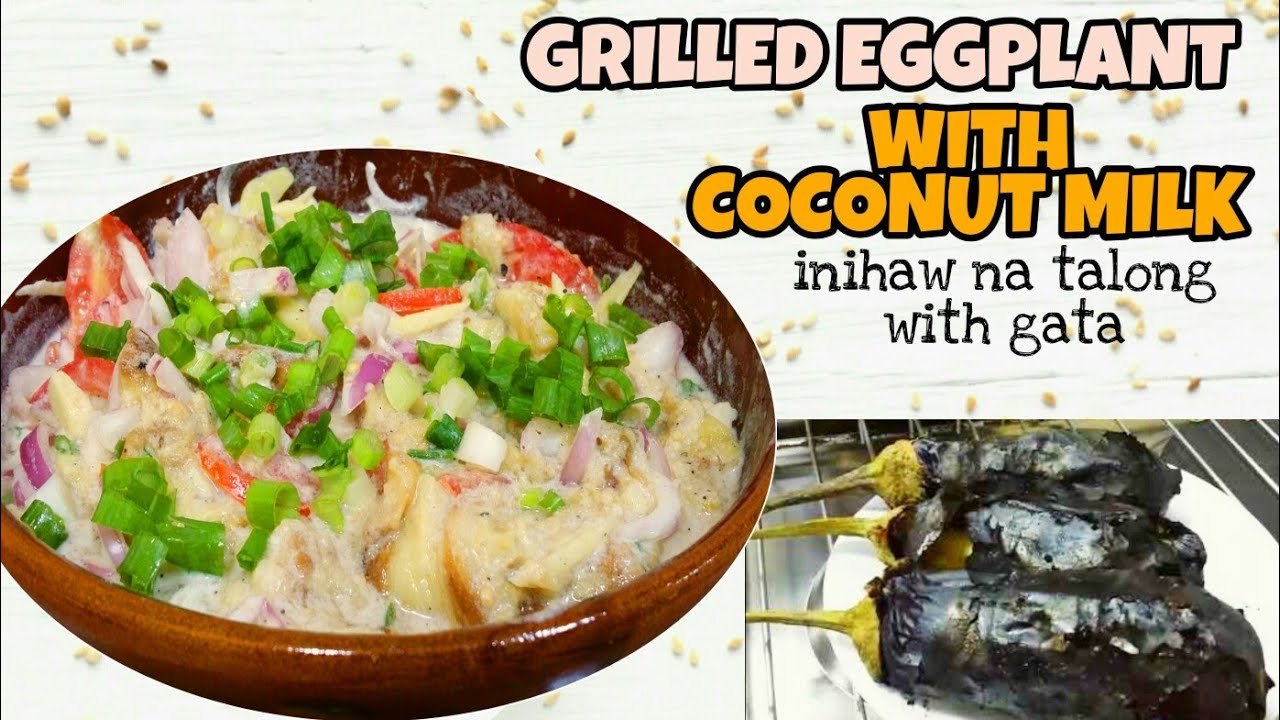 Grilled eggplant with coconut milk video thumbnail