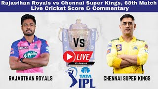🔴IPL 2022  - CSK vs RR | Chennai Super Kings vs Rajasthan Royals | Live Cricket 19 Gameplay