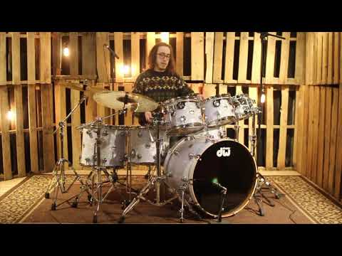 DW Collector's "Purple Core" Classic Marine Over Cherry Drum Set - SO#1182176