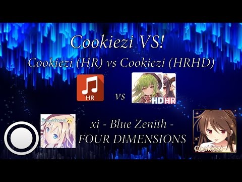 Cookiezi VS | HRHD vs HR | xi - Blue Zenith | Chuki The Wolf