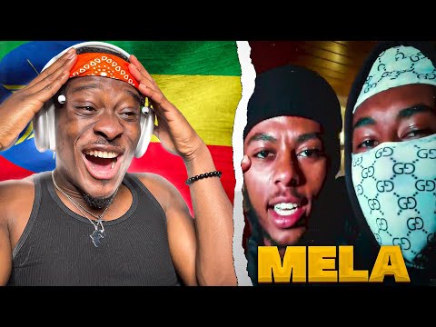 Lil Roba x Rob Era x Dave - MELA - Ethiopian Drill Music 2022 🇪🇹🔥(Official Video) REACTION