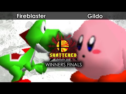 Smash 64: Fireblaster (Yoshi) V Gildo (Kirby) - Shattered 40 Tournament SSB64