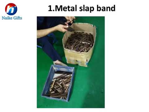 silicone slap band production