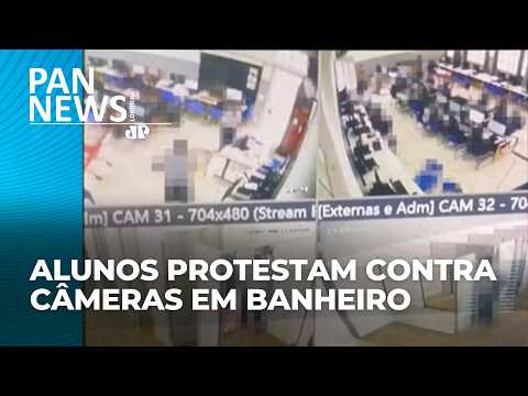 Câmeras em banheiros de colégio em Cambé: Polícia investiga caso após protestos de alunos e pais