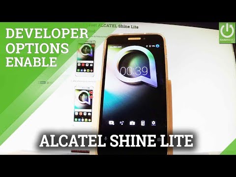 How to Activate Developer Options in ALCATEL Shine Lite - USB Debugging