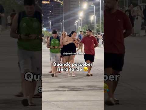 Quando perceber será tarde #casal #humor #shorts