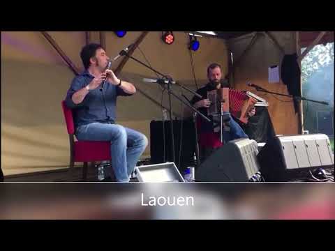 Laouen: Ies Muller & Bert Leemans on wooden flutes, bombarde and chromatic accordeon.
