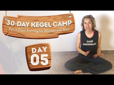 Glute Bridges and Pelvic Floor 🏕️ At-Home Kegel Camp, Day 5