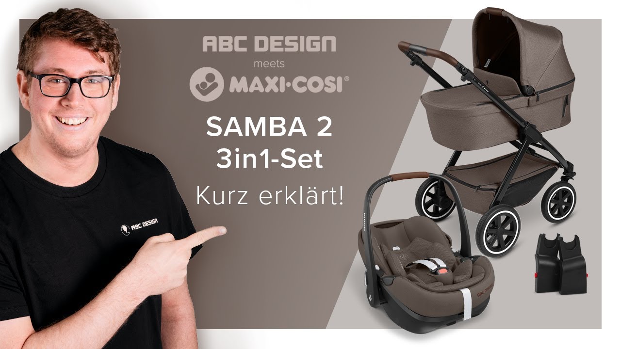 ABC Design Kinderwagenset Samba 2 Nature ABC Design Kinderwagenset Samba 2 Nature