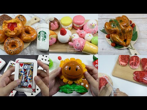 😴1Hour Clay Cracking Compilation #10 - Stress Relief II Insomnia treatment II ASMR