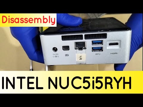 Intel NUC Disassembly NUC5i5RYH [For Dust Cleaning, Fan Noise]