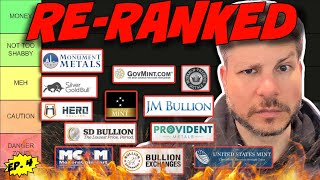 RANKING The BEST Online Silver and Gold Dealers BEST to WORST Revisited