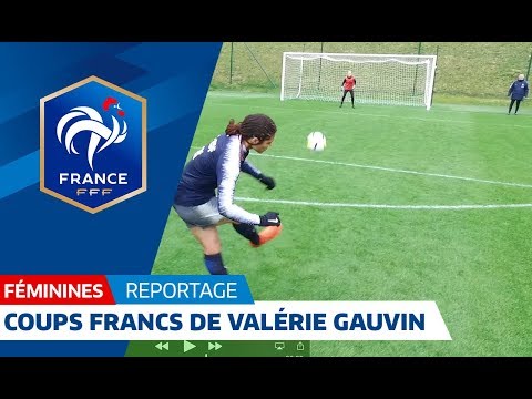 France women: Two beautiful free kicks by Valérie Gauvin I FFF 2018