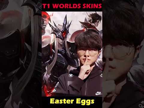 T1 Worlds Skin Easter Eggs and Features