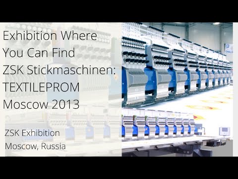 Exhibition Where You Can Find ZSK Stickmaschinen: TEXTILLEGPROM MOSKAU 2013