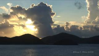 preview picture of video 'Sunrise on Coral Bay, St. John USVI Time Lapse'