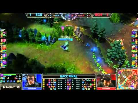 Sergio's Dream vs Blue Caster Minions   Game 3 NACC 2014 Finals   SGD vs BCM G3 MUST SEE