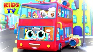 Wheels On The Bus Non-Stop | kids tv Nursery Rhymes & Kids Songs | baby songs