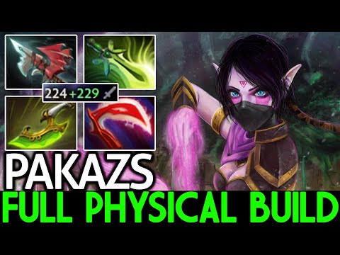 PAKAZS [Templar Assassin] Super Crazy Plays with Full Physical Build Dota 2