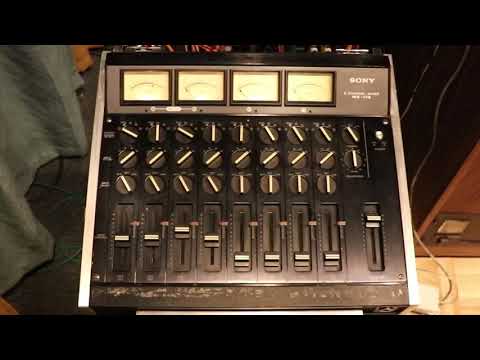 SONY MX-710 MIXER 8チャンネル ミキサー レトロ 希少 レア SONY MX-710 MIXER 8チャンネル ミキサー レトロ 希少 レア