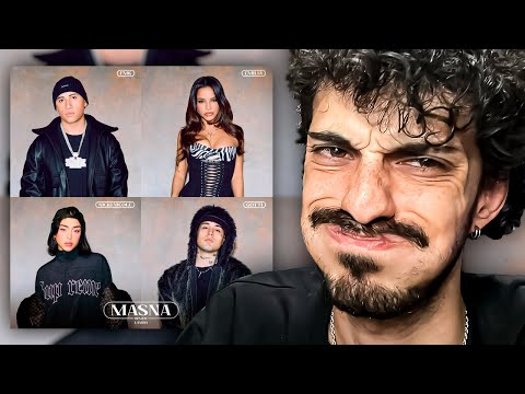 EL TEMÓN DE LOS TEMONES 🥵 REACCIONO a MASNA REMIX de FMK, Emilia, Nicki Nicole, Tiago PZK