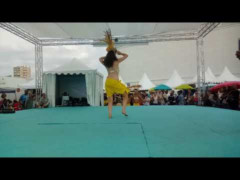 Foire de Marseille 2018 Jennyfer Audibert et les élèves de l association Partage Passion Polynésie