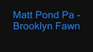 Matt Pond Pa - Brooklyn Fawn