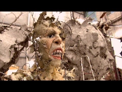 Carnevale di Viareggio 2017 - Anteprima di Cartapesta.