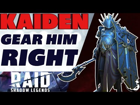 Playing him wrong? KAIDEN *NEW* amazing epic Raid Shadow Legends