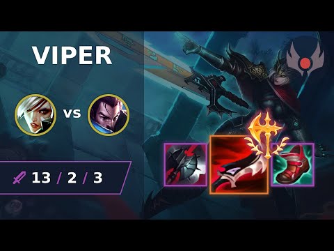 [ Viper ] Riven TOP vs Yasuo | NA GRANDMASTER | LOL Season 2023